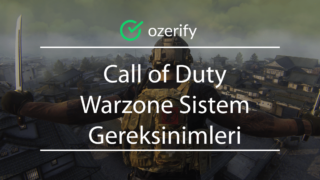 Call of Duty Warzone Sistem Gereksinimleri – PC – Kaç GB?