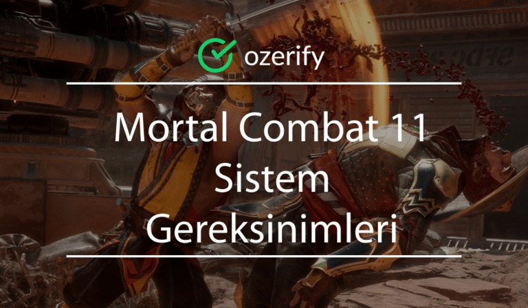 mortal combat 11 sistem gereksinimleri