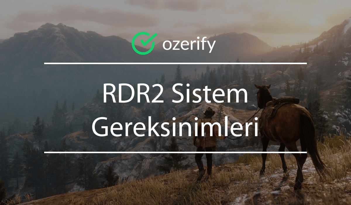 rdr2 sistem gereksinimleri
