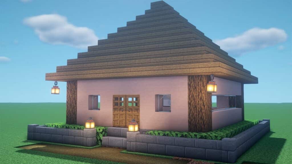 Minecraft Köy Evi Yapımı